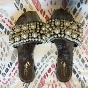 jeffrey campbell | pixie pearl slide